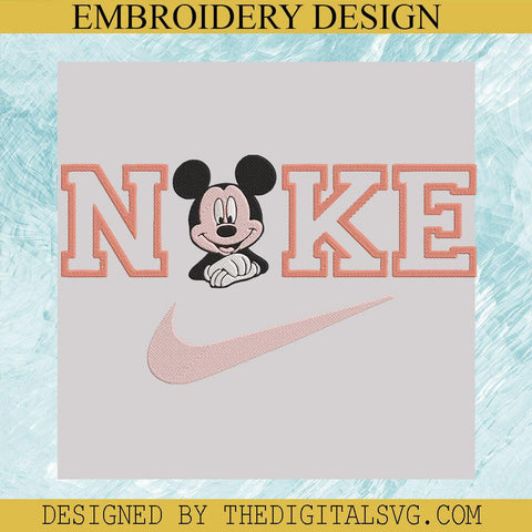 Disney Mickey Mouse Nike Machine Embroidery Design, Nike Machine Embroidery Design,Embroidery Design - TheDigitalSVG