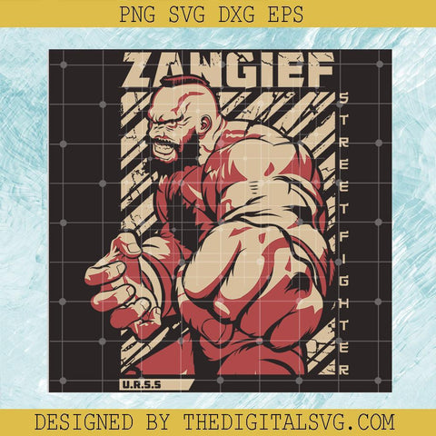 #Zangief SVG, Street Fighter SVG, Zangief U.R.S.S SVG - TheDigitalSVG