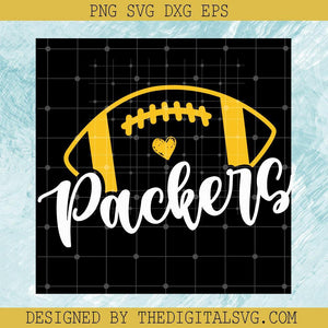 Packers Football Team SVG, Football Mom SVG,Packers College Team SVG