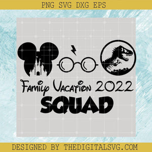 Disney Squad SVG, Disney Family Vacation 2022 SVG, Potter SVG, Dinosaur T-rex SVG - TheDigitalSVG