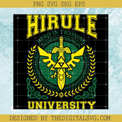 Hirule University Hero Training Logo Svg, World of Warcraft Svg Anime Svg - TheDigitalSVG