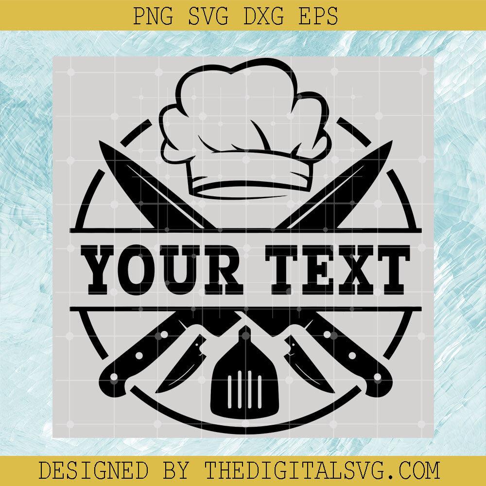 Chef Logo Design SVG, Chef SVG, Chef hat Cooking SVG - TheDigitalSVG