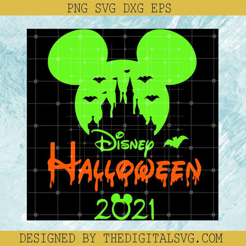 Halloween Mouse SVG, Mickey Halloween Party SVG, Disney Castle SVG - TheDigitalSVG