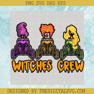 Halloween Off Road SVG, Hocus Pocus Witches Crew SVG, Hocus Pocus Bike SVG - TheDigitalSVG