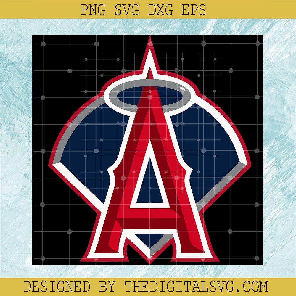 Los Angeles Angels SVG, La Angels Logo SVG, Baseball Sports SVG - TheDigitalSVG