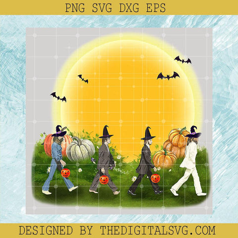 Halloween Abbey Road PNG Designs, Horror Road Halloween PNG, Halloween Vibes Sublimation PNG - TheDigitalSVG