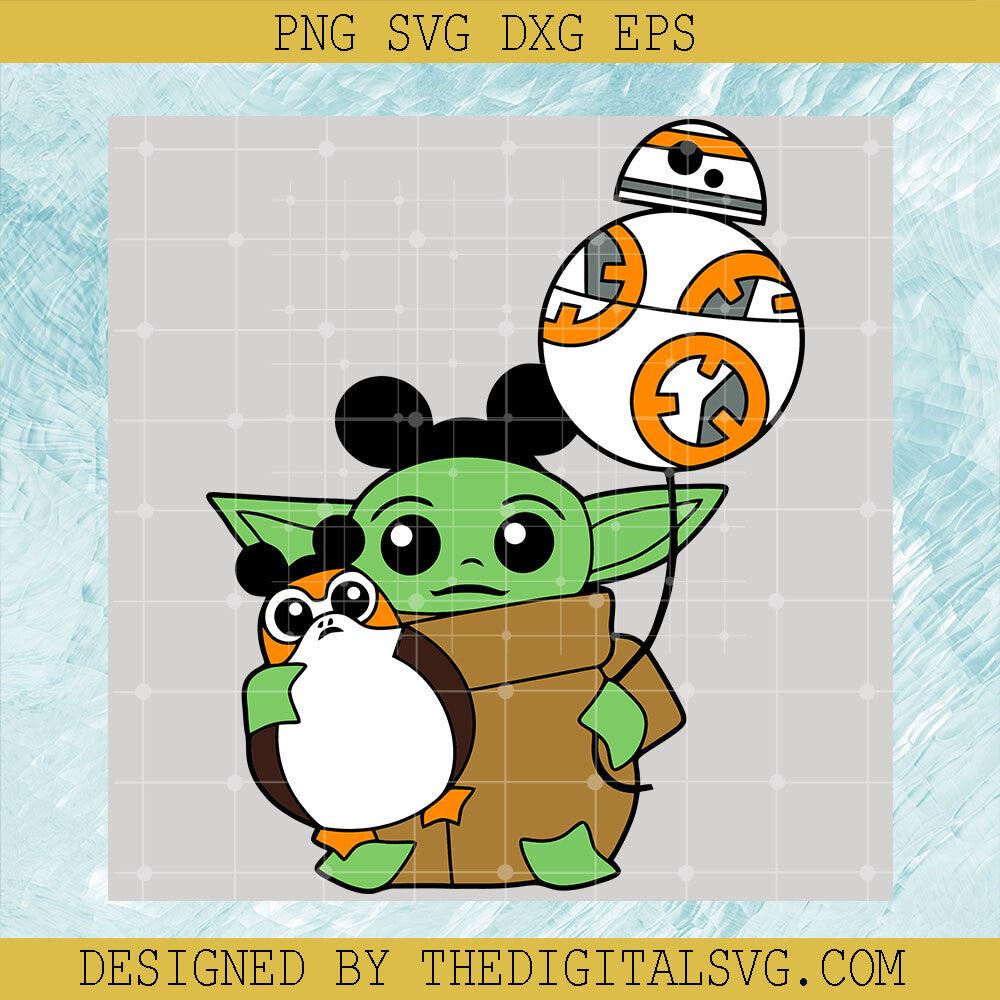 Yoda Star Wars SVG, Yoda Baby Christmas SVG, Christmas Gifts SVG - TheDigitalSVG