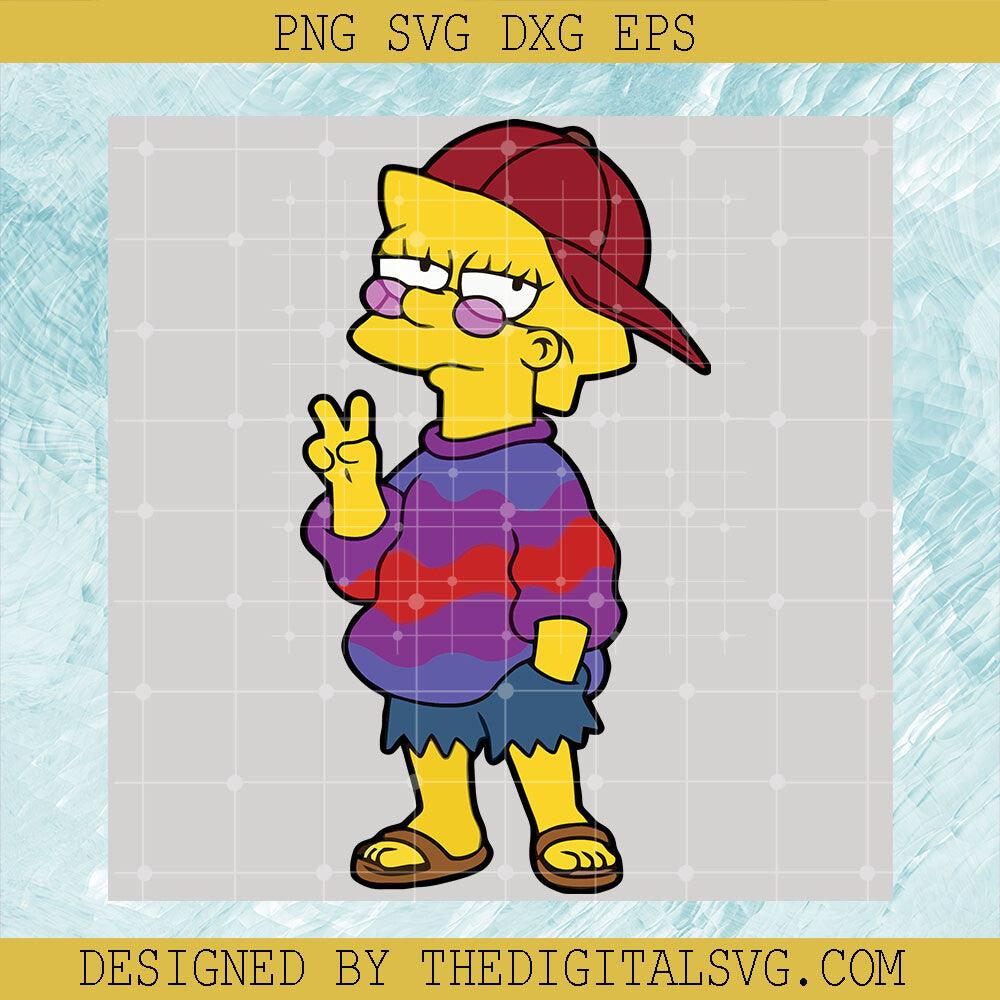 The Simpsons Cool Lisa SVG, Lisa SVG, The Simpsons SVG - TheDigitalSVG