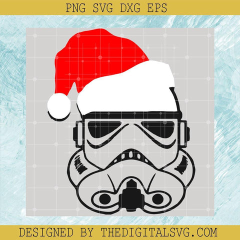 Star Wars Christmas Santa Hat Svg, Star Wars Svg, Merry Christmas Svg - TheDigitalSVG