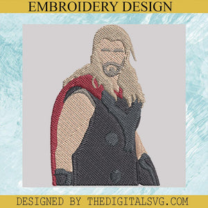Thor Machine Embroidery Design, Marvel Machine Embroidery Design,Embroidery Design - TheDigitalSVG