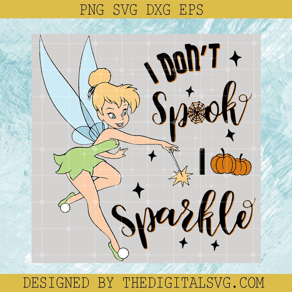 I Don't Spook I Sparkle SVG, Halloween Tinker Bell SVG, Tinker Bell Witches SVG - TheDigitalSVG