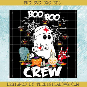 Boo Boo Crew SVG, The Boo Crew SVG, Bees Boo SVG - TheDigitalSVG
