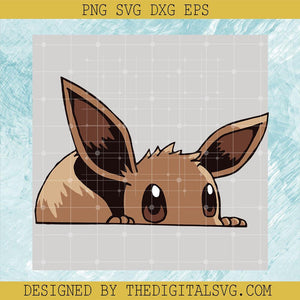 Eevee SVG PNG EPS DXF, Eevee Pokemon SVG, Pokemon Clipart For Cricut SVG - TheDigitalSVG