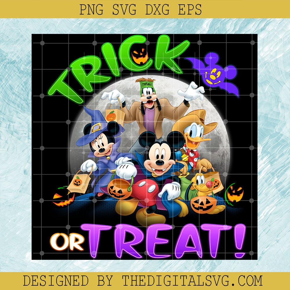 Disney Family Halloween Costumes PNG, Trick or Treat Halloween PNG, Disney Holiday PNG, Happy Halloween Funny - TheDigitalSVG