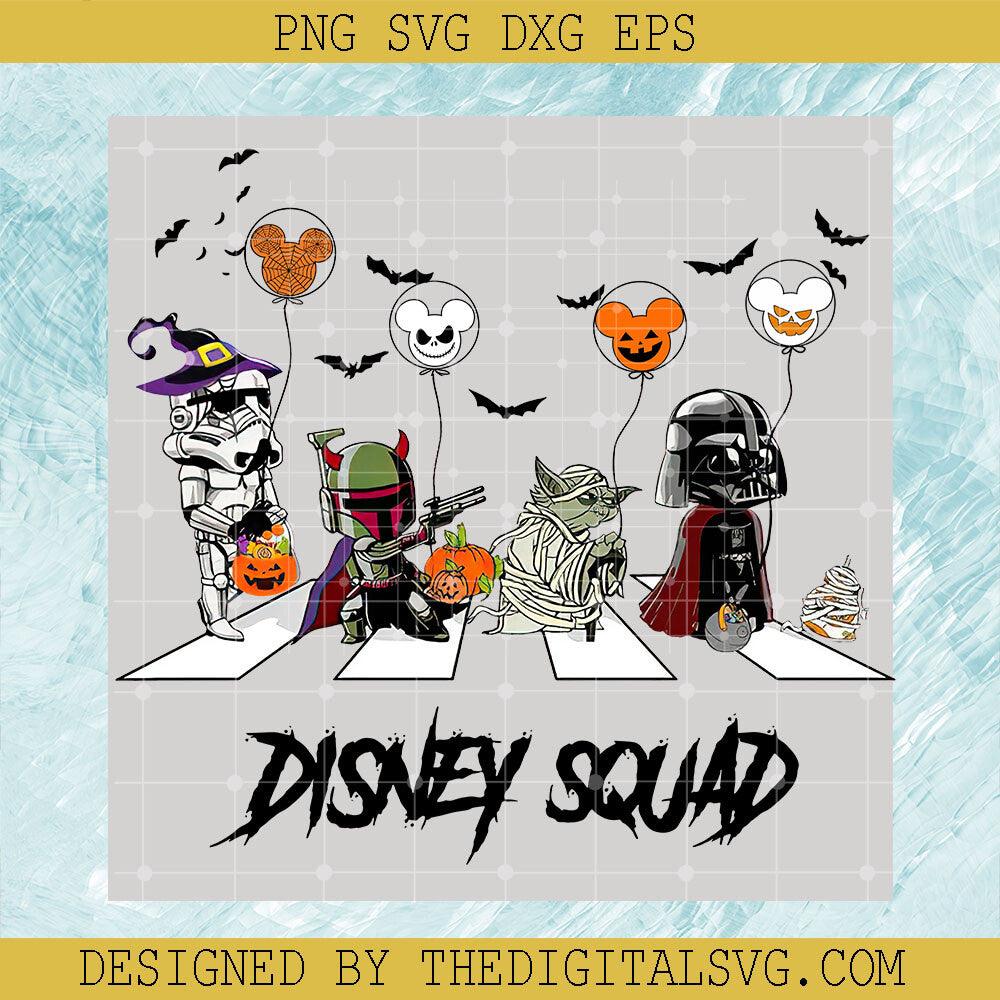 Halloween Disney Squad PNG, Star Wars Balloons Halloween PNG, Halloween Star Wars Squad PNG - TheDigitalSVG