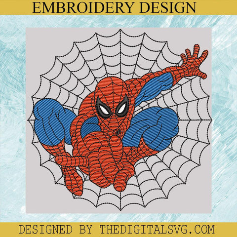 Spider Man Machine Embroidery Design, Spider-Man: No Way Home Machine Embroidery Design,Embroidery Design - TheDigitalSVG