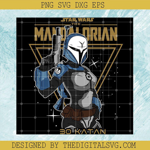 Star Wars The Mandalorian Bokatan Svg, Bokatan Svg, Mandalorian Svg - TheDigitalSVG