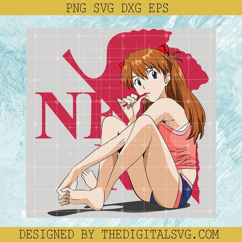 Asuka Paleta Svg, Anime SVG, Asuka Langley Shikinami SVG, Cartoon Svg, Anime Svg - TheDigitalSVG