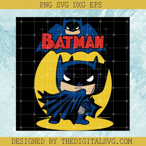 Funko Batman Svg, Batman Svg, Baby Batman Svg, Cartoon Svg - TheDigitalSVG