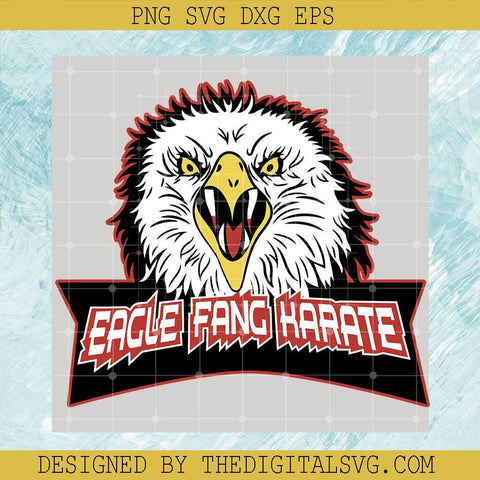 Eagle Fang Karate Svg, Sport Svg, Eagle Fang Svg, Eagle Svg, Karate Svg, Cobra Kai Eagle Fang Svg - TheDigitalSVG