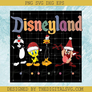 Disneyland Friends Looney Tuesdays, Friends Looney Tuesdays Christams PNG, Disneyland Friends Xmas PNG - TheDigitalSVG