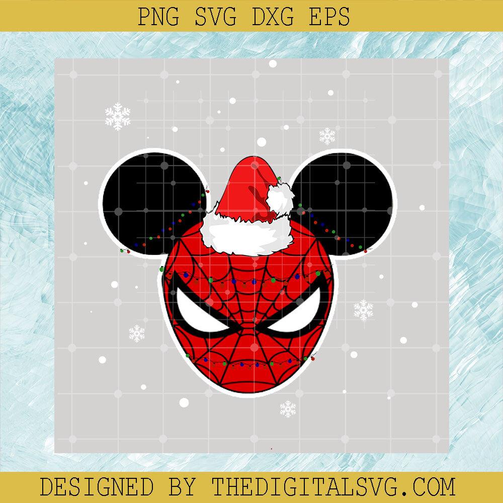 Marvel Spider Man PNG, Merry Christmas PNG, Spiderman Face PNG - TheDigitalSVG