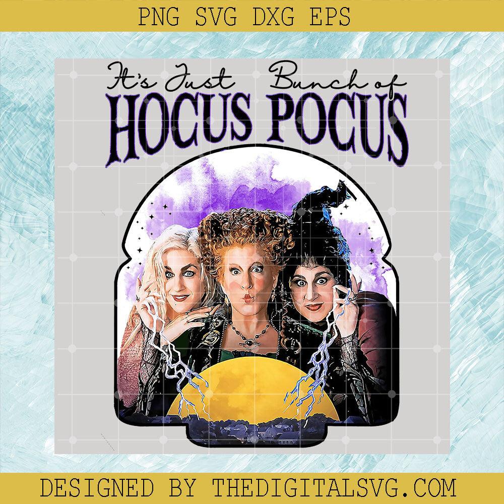 Hocus Pocus PNG, It's Just Bunch Of Hocus Pocus PNG, Happy Halloween PNG - TheDigitalSVG