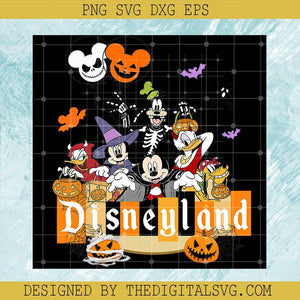 Disneyland Magic Kingdom Halloween PNG, Family Disney Halloween Party PNG, Halloween PNG - TheDigitalSVG