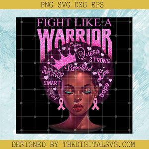 Black Queen Survivor PNG, Stronger Than Cancer PNG, Breast Cancer Awareness PNG - TheDigitalSVG