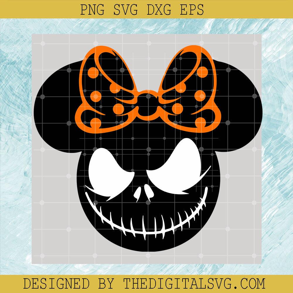 Disney Minnie Sally Halloween SVG, Mouse Sally Halloween SVG, Disney Minnie Halloween SVG - TheDigitalSVG