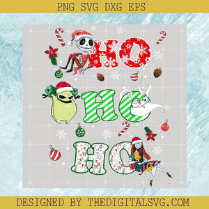 Ho Ho Ho Nightmare Before Christmas, Christmas Jack PNG Designs, Jack Skellington Santa Xmas PNG - TheDigitalSVG