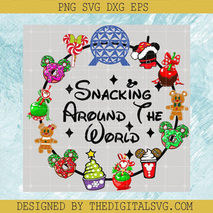 Snacking Around The World PNG, Drink And Food Christmas PNG, Disney Christmas PNG - TheDigitalSVG