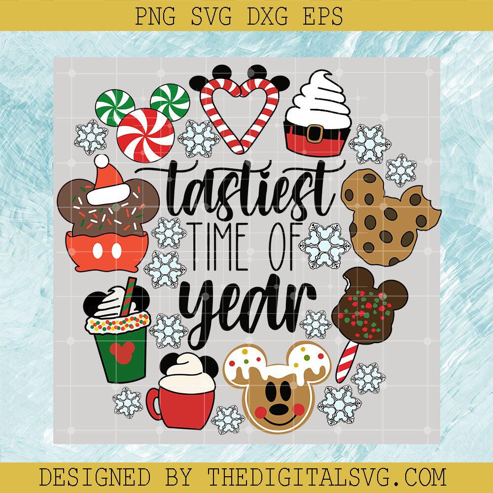 Mickey Christmas Snacks SVG, Tastiest Time Of Year SVG, Snacksgoals Merry Christmas SVG - TheDigitalSVG
