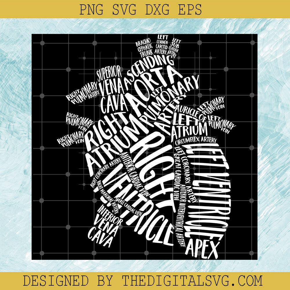 Cardiac Nursing Svg, Heart Nurse Svg, Heart Svg - TheDigitalSVG