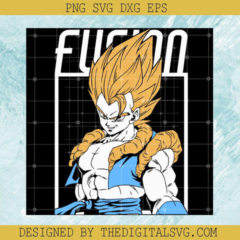 Gogeta Fun Svg , Dragon Ball Z Svg, Anime Svg - TheDigitalSVG