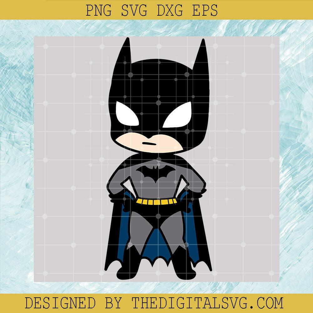 Chibi Batman Girl Svg, Superhero Batman Svg, Batman Svg - TheDigitalSVG