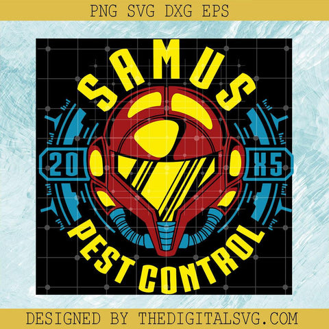 Samus Pest Control Svg, The Basics of Pest Control Svg, Anime Svg - TheDigitalSVG