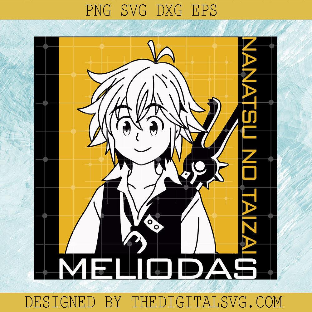 Meliodas Svg, Nanatsu no Taizai Svg, Anime Cartoon Svg - TheDigitalSVG