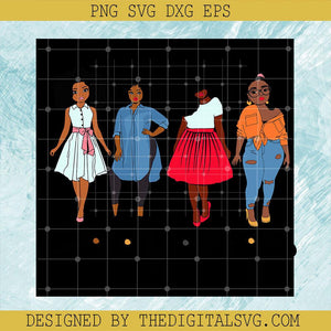 Divas Black woman SVG, Black Woman SVG, African American SVG - TheDigitalSVG