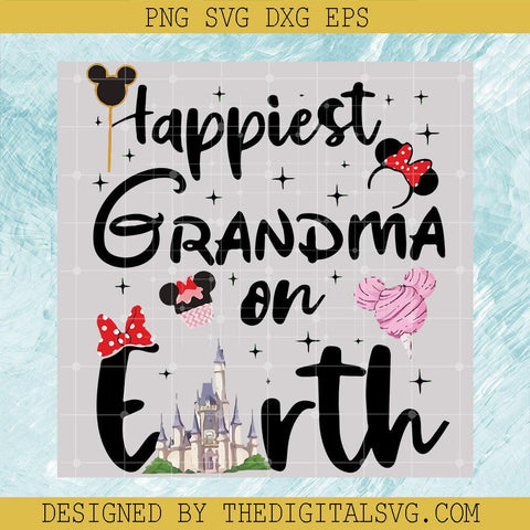 Tappiest Grandma on Earth Svg, Disney Land Svg, Disney Quotes Svg - TheDigitalSVG