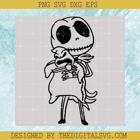 Jack Skellington And Oogie Boogie Svg, The Nightmare Before Christmas Svg, Jack And Oogie Svg - TheDigitalSVG