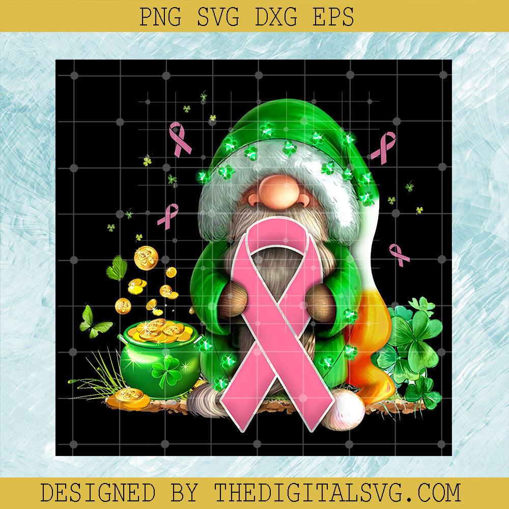Gnomies Pink Ribbon Svg, Cancer Svg, Love Gnomies Svg - TheDigitalSVG
