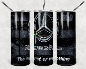 Mercedes-Benz Car Logo PNG, 20oz Skinny Tumbler Design, Sublimation Designs PNG File - TheDigitalSVG