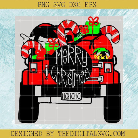 Merry Christmas Hohoho Svg, Candy Christmas Svg, Gift Christmas Svg, Merry Christmas Svg - TheDigitalSVG