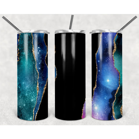 Night Sky Luxury Marble Texture PNG, 20oz Skinny Tumbler Design, Sublimation Designs PNG File, Full Tumbler Wrap PNG Digital File - TheDigitalSVG