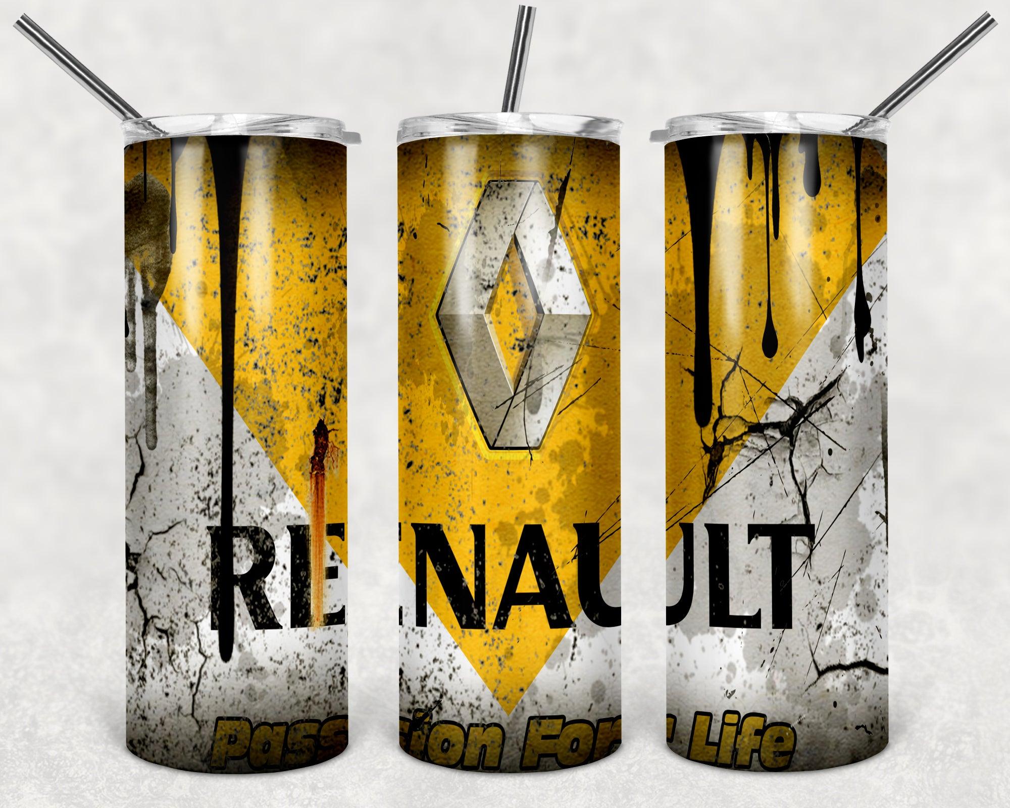 Renault French PNG, 20oz Skinny Tumbler Design, Sublimation Designs PNG File - TheDigitalSVG