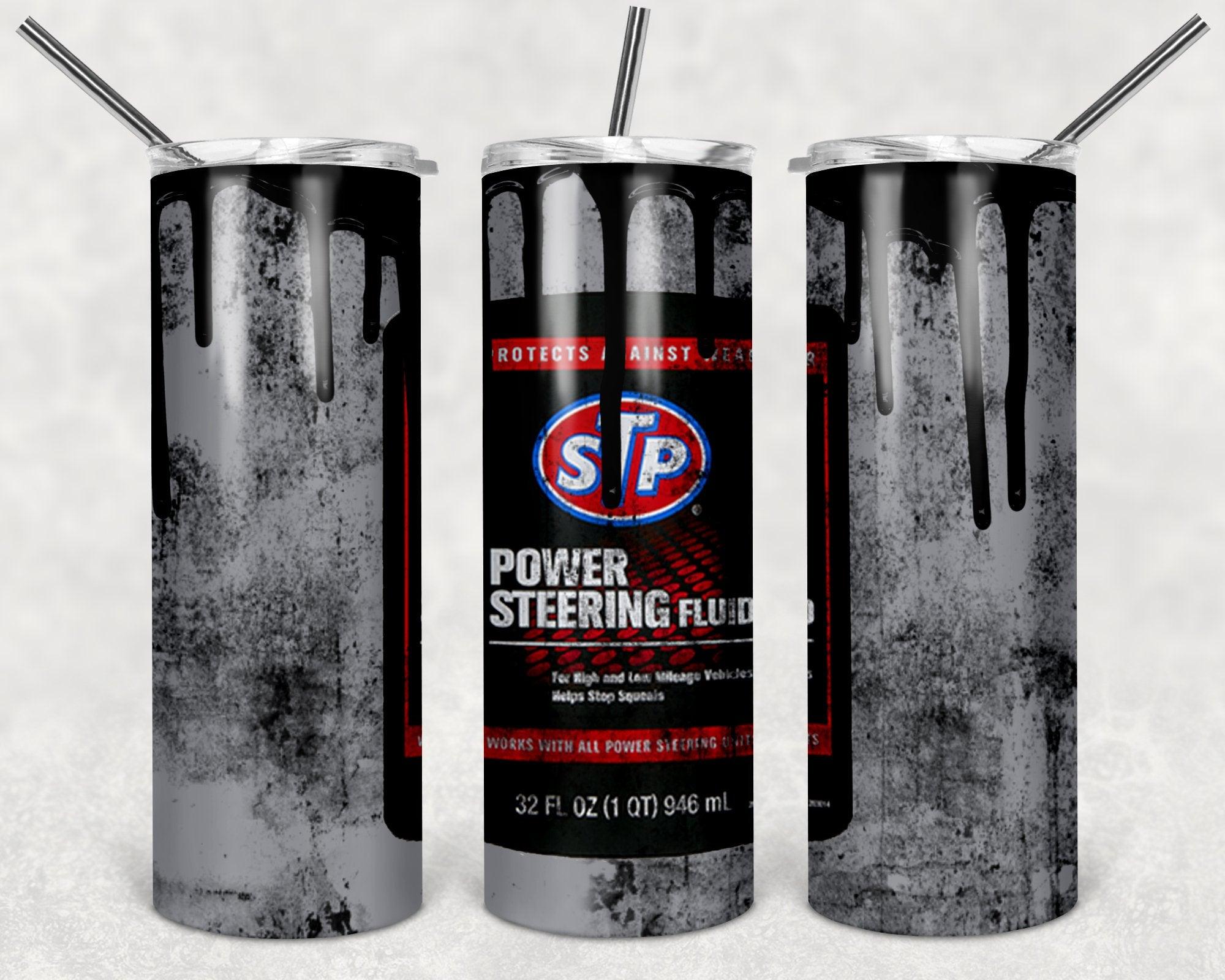 STP-Power-Steering-Fluid Car Logo PNG, 20oz Skinny Tumbler Design, Sublimation Designs PNG File - TheDigitalSVG