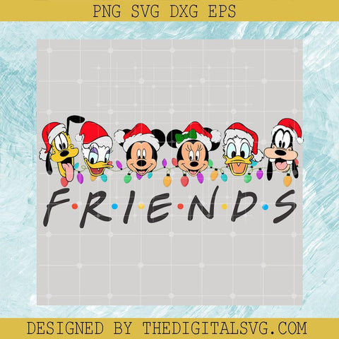 Mickey Mouse And Friends Svg, Character Disney Svg, Christmas Svg - TheDigitalSVG