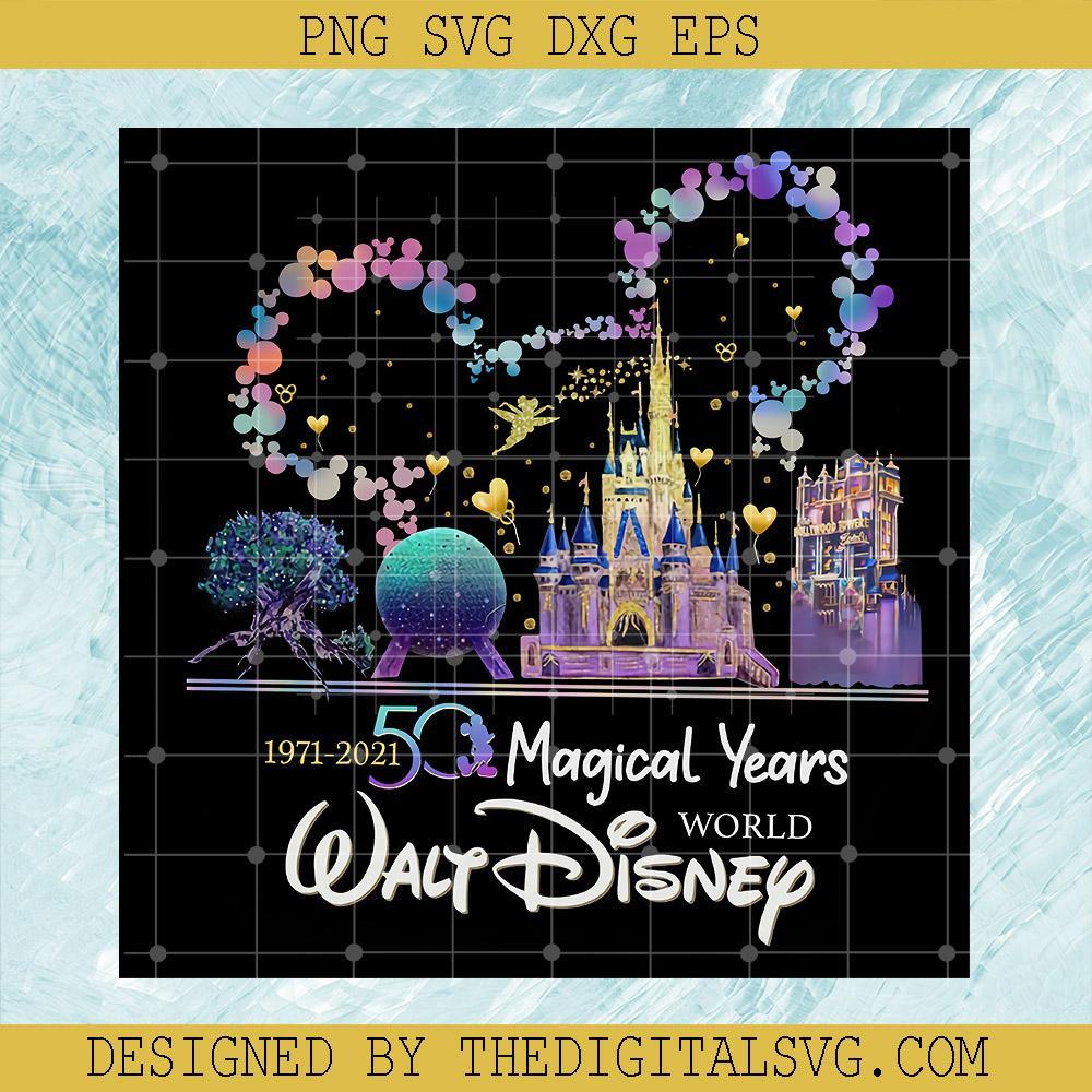 50 Magical Year World Walt Disney PNG, Disney PNG, Disney Land PNG, Castle Bright PNG - TheDigitalSVG