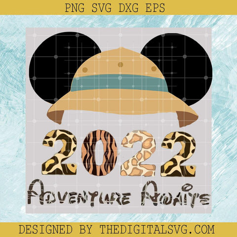 Disney Mickey Mouse 2022 Adventure Awaits Svg, Disney Mickey Svg, Mickey Adventure Svg - TheDigitalSVG